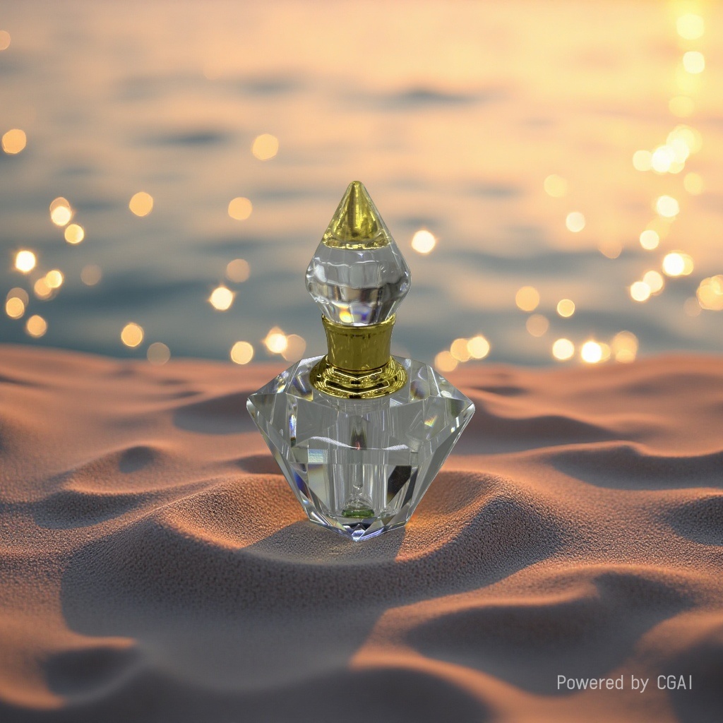 1 ml agarwood essential oil bottle, human crystal perfume bottle, high-end sealed bottle, aroma stick blending bottle Application Scenario