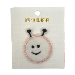毛毛虫刺绣布贴