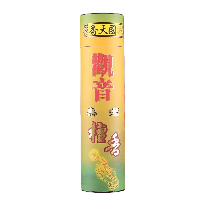 Guotianxiang Guanyin Smokeless Sandalwood Incense for Buddha Worship, 33 cm eco-friendly smokeless incense, bamboo stick incense Item Picture