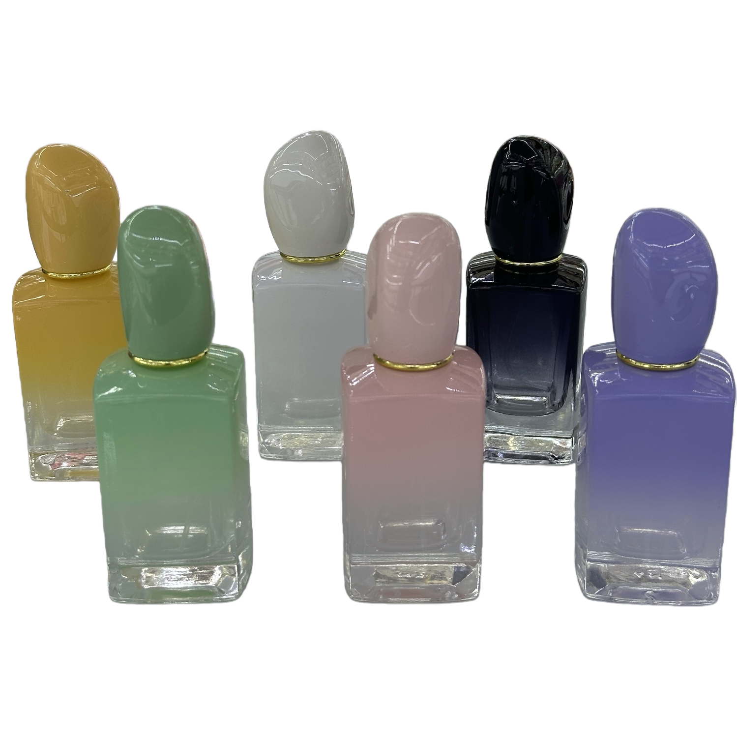 In stock, there are screw cap perfume bottles, color cosmetic replacement bottles, 50ml press spray bottles, sample bottles, and empty bottles Item Picture