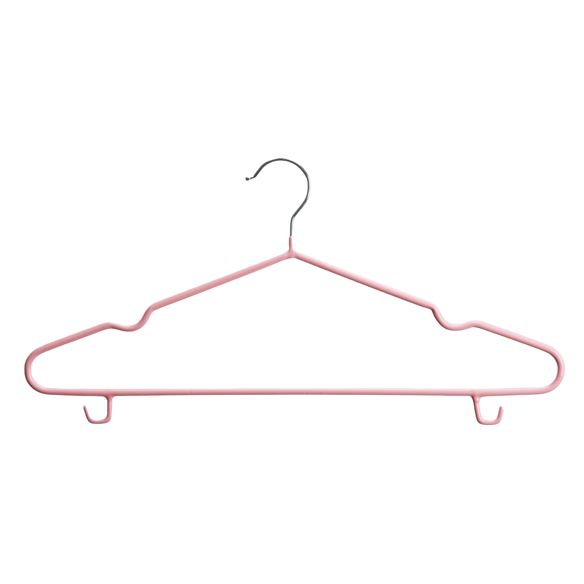 衣架/西装衣架/儿童衣架/衣架裤架/衣服架子圆形白底实物图