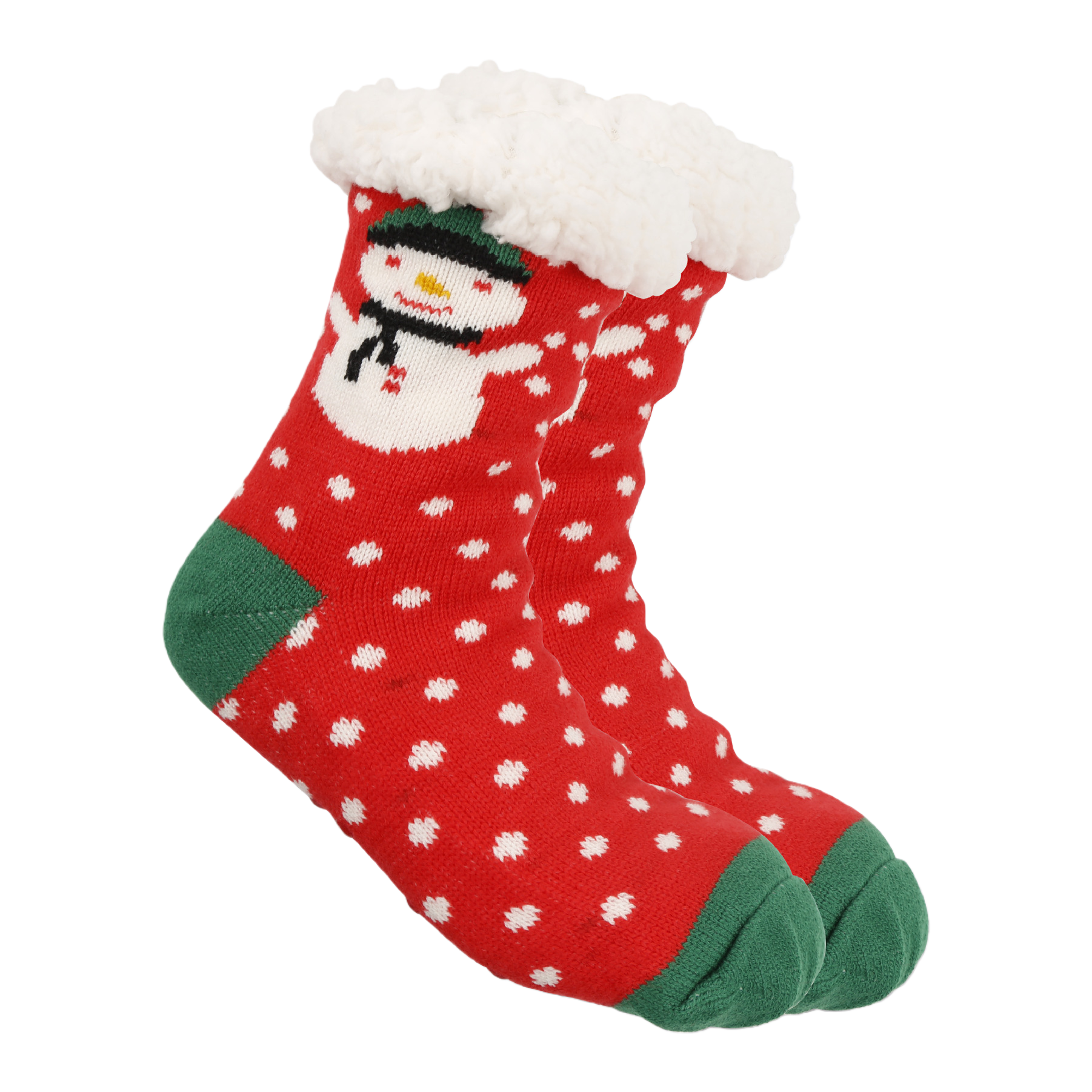 Christmas socks, ladies' autumn and winter floor socks, snow socks, thickened and fleece home sleeping socks, carpet socks, postpartum socks 165658710 Item Picture