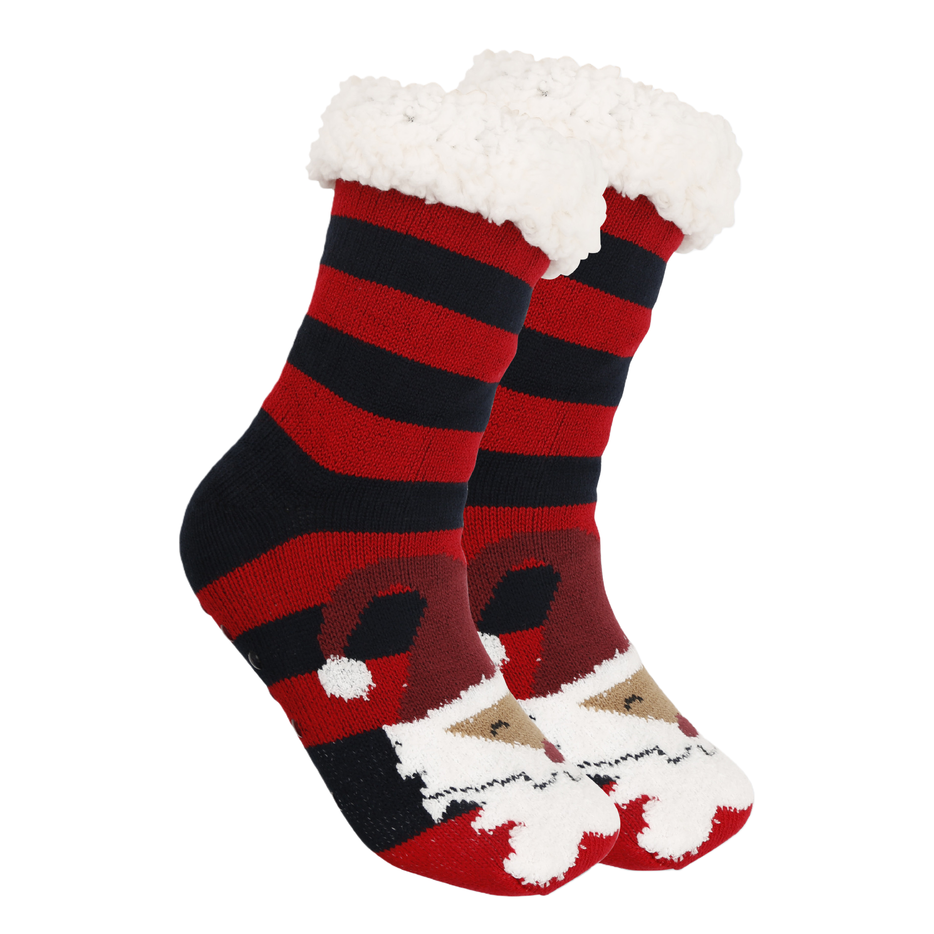 Christmas socks, ladies' autumn and winter floor socks, snow socks, thickened and fleece home sleeping socks, carpet socks, postpartum socks 165705366 Item Picture