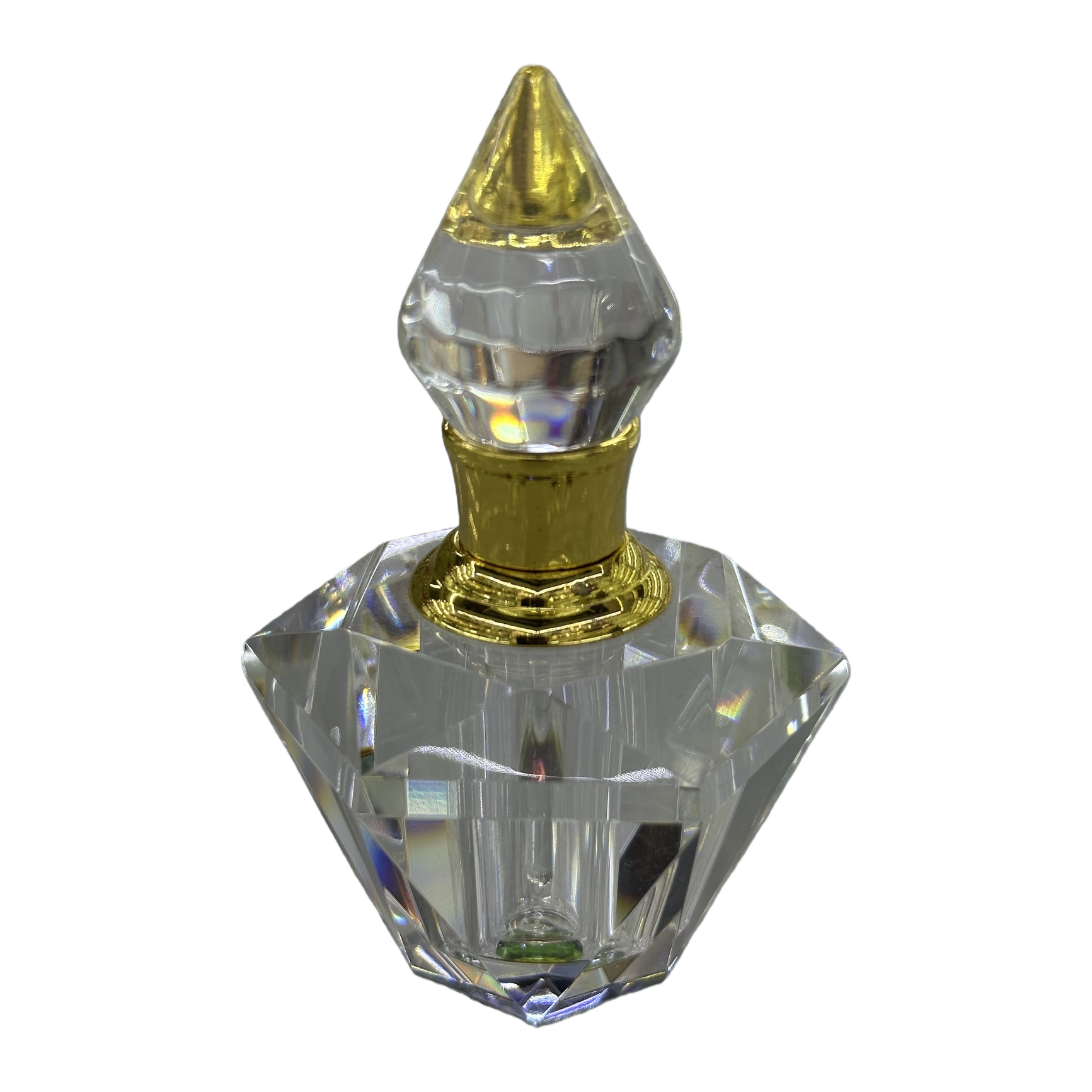 1 ml agarwood essential oil bottle, human crystal perfume bottle, high-end sealed bottle, aroma stick blending bottle Item Picture