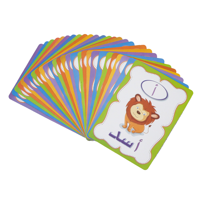 Erasable flashcard science and education card for learning Arabic alphabet recognition, early education for kindergarten children Item Picture