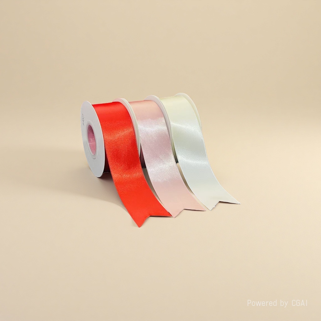 5cm high-quality double-sided encrypted polyester ribbon wedding DIY bow gift packaging ribbon textile accessory tape Application Scenario