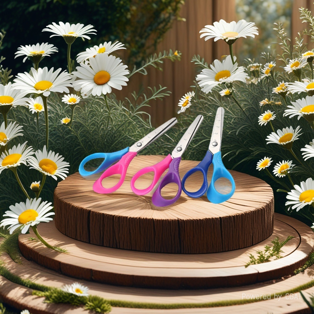 Wholesale of children's stationery scissors, photo album lace, student scissors, toddler scissors, cartoon plastic, handmade scissors from manufacturers