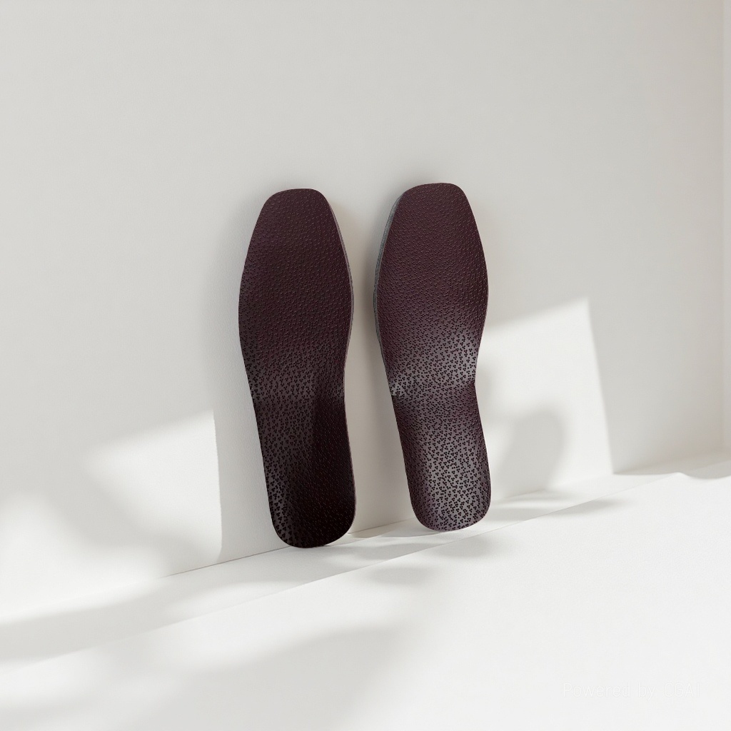 Pure leather cowhide insoles, pure top-grain cowhide anti-odor, deodorizing, breathable, sweat-absorbing, comfortable and non-stuffy, thickened insoles Specification image