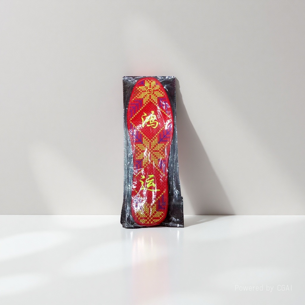The cross-stitch insoles are embroidered with anti-odor, breathable, sweat-absorbing, moisture-wicking and breathable pure cotton fabric, which is festive details Picture