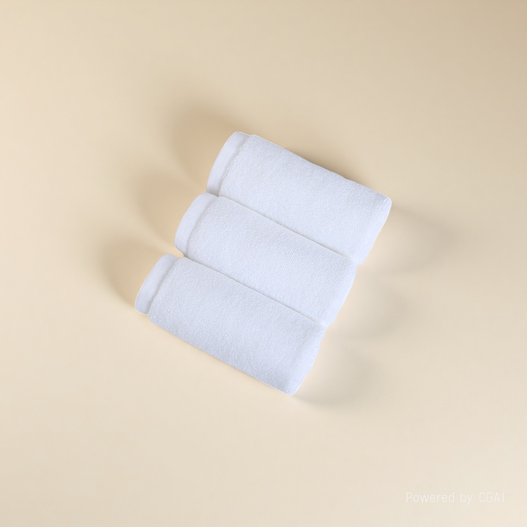 纯棉白色小方巾30*30擦手巾印logo加厚不掉毛酒店小毛巾