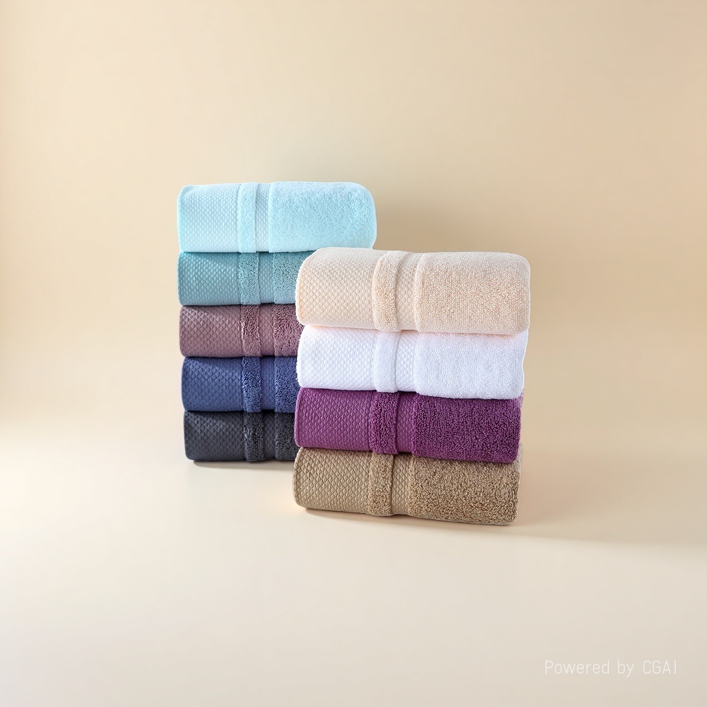 The towel is made of pure cotton, thickened, and is made of long-staple cotton for adults to wash their faces. It is all-cotton, soft and absorbent Application Scenario