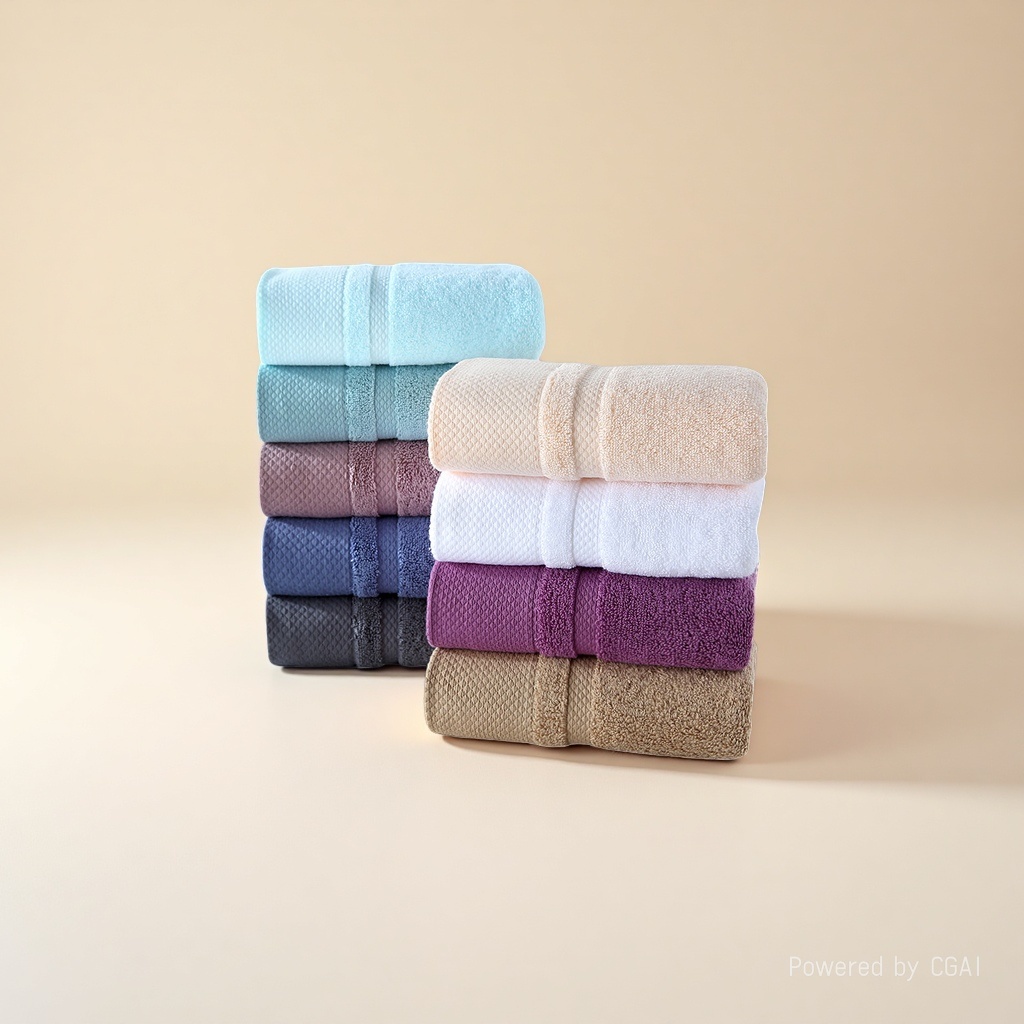 The towel is made of pure cotton, thickened, and is made of long-staple cotton for adults to wash their faces. It is all-cotton, soft and absorbent Specification image
