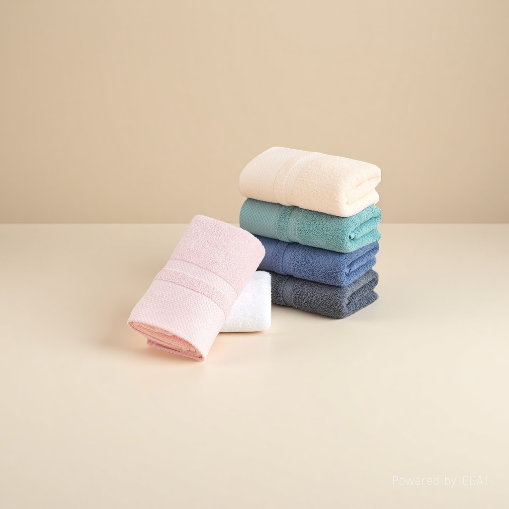 Wholesale of thickened, combed long-staple cotton adult face wash household gifts, plain, out-of-stock absorbent face towels Specification image