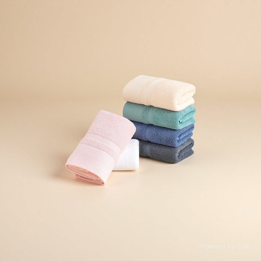 Wholesale of thickened, combed long-staple cotton adult face wash household gifts, plain, out-of-stock absorbent face towels Application Scenario