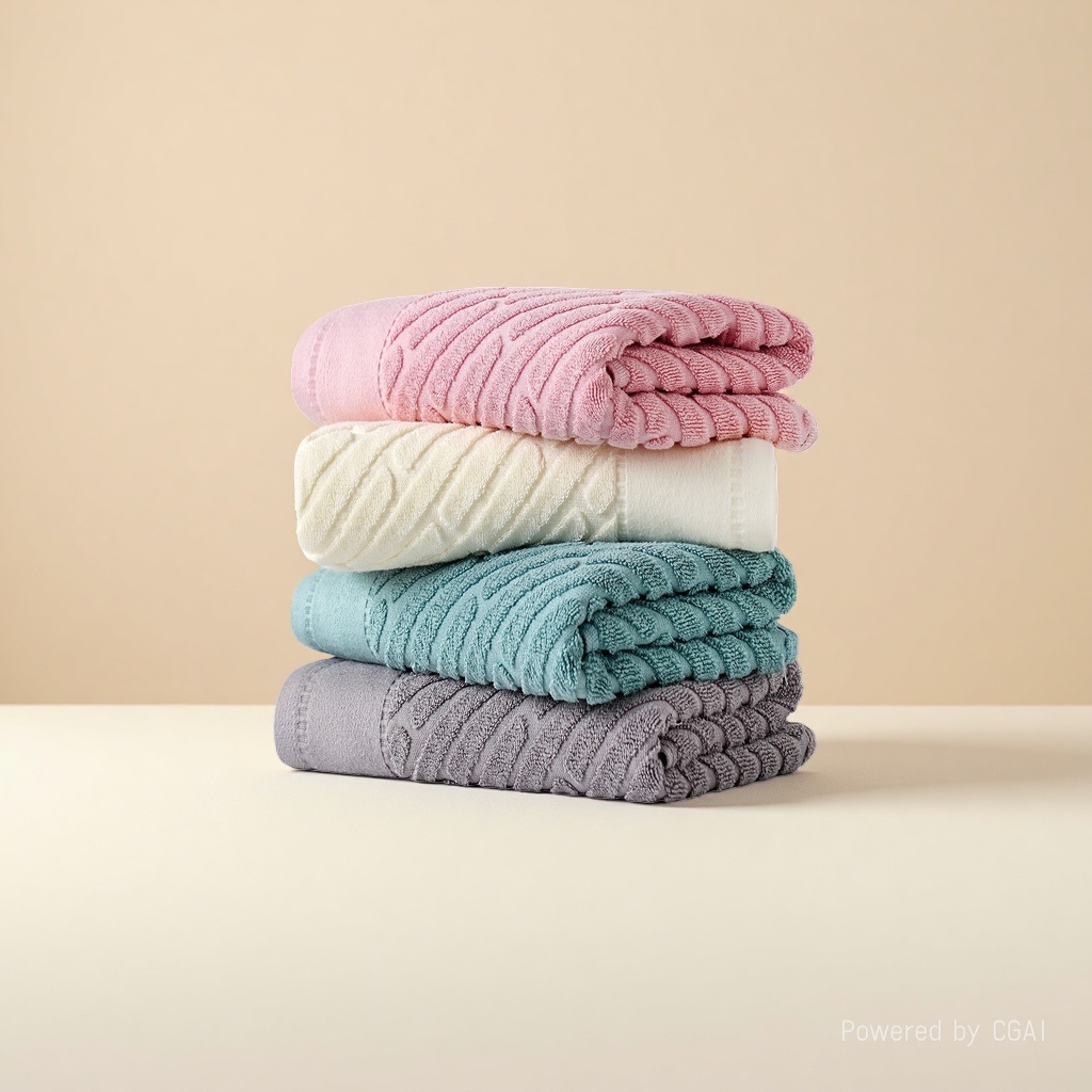Wholesale pure cotton towels, absorbent and not prone to shedding, thickened, all-cotton Class A household towels details Picture