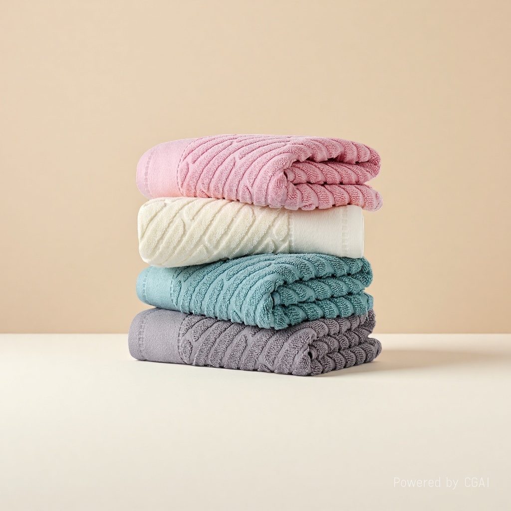 Wholesale pure cotton towels, absorbent and not prone to shedding, thickened, all-cotton Class A household towels Item Picture