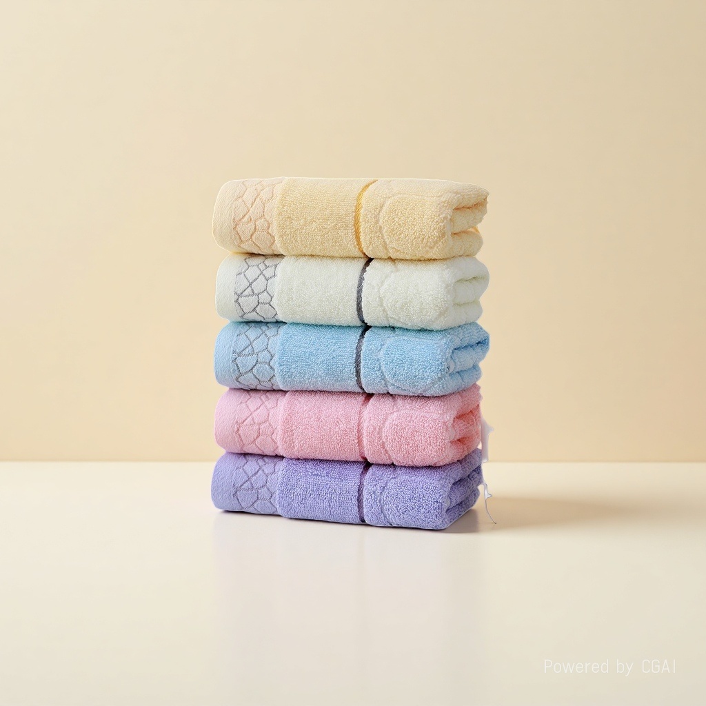 All-cotton, thickened adult face towel, pure cotton household labor protection gift, combed cotton, soft Specification image