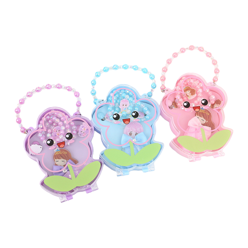 Egg Boy Party Children's cute fabric hair clips headband accessories and accessories Children's hair accessory set Item Picture