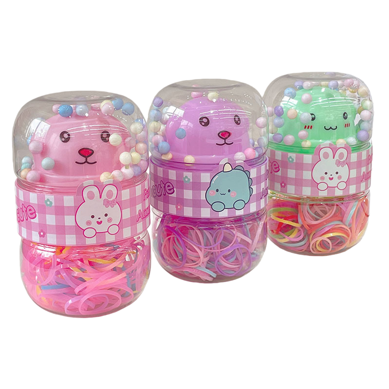 Cute cartoon hair bands, children's cute fabric hair clips, headbands, accessories, children's hair accessory sets Item Picture