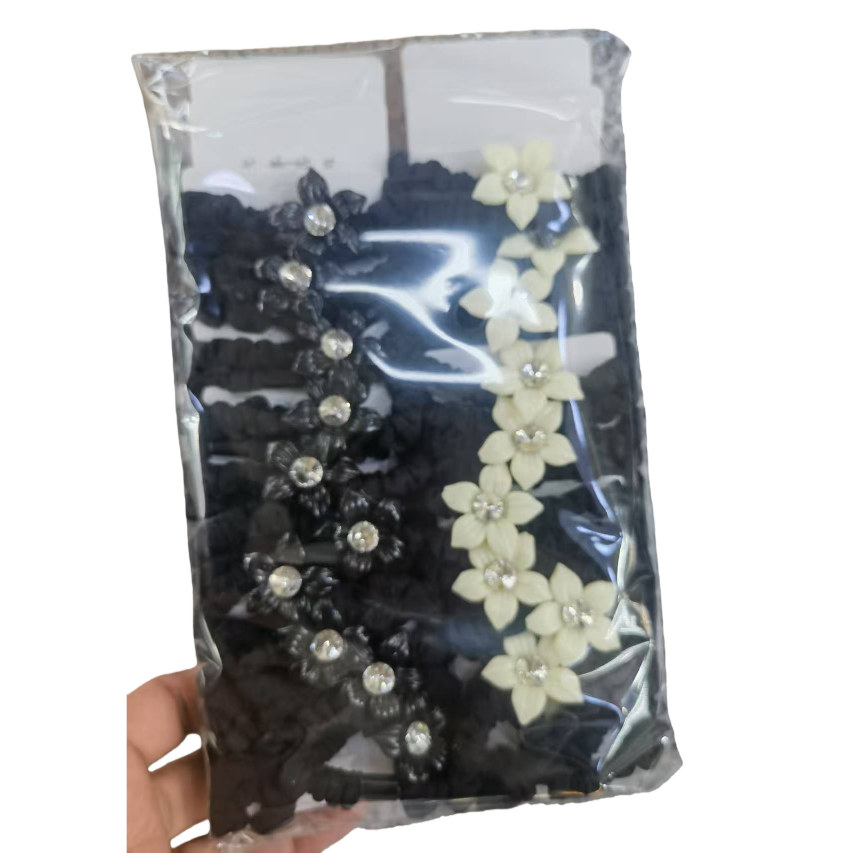 kt猫玉桂狗束发带/发带/毛线发带/kt猫束发带/kt玉桂狗束发带白底实物图
