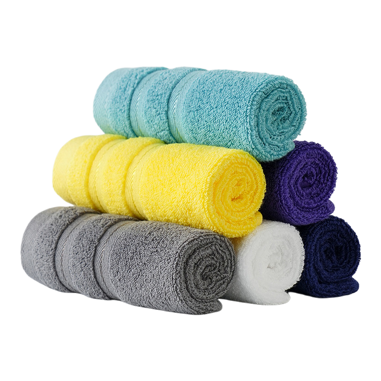Wholesale of all-cotton thickened adult facial absorbent towels, combed pure cotton household men's and women's hotel gifts, cross-border towels Item Picture