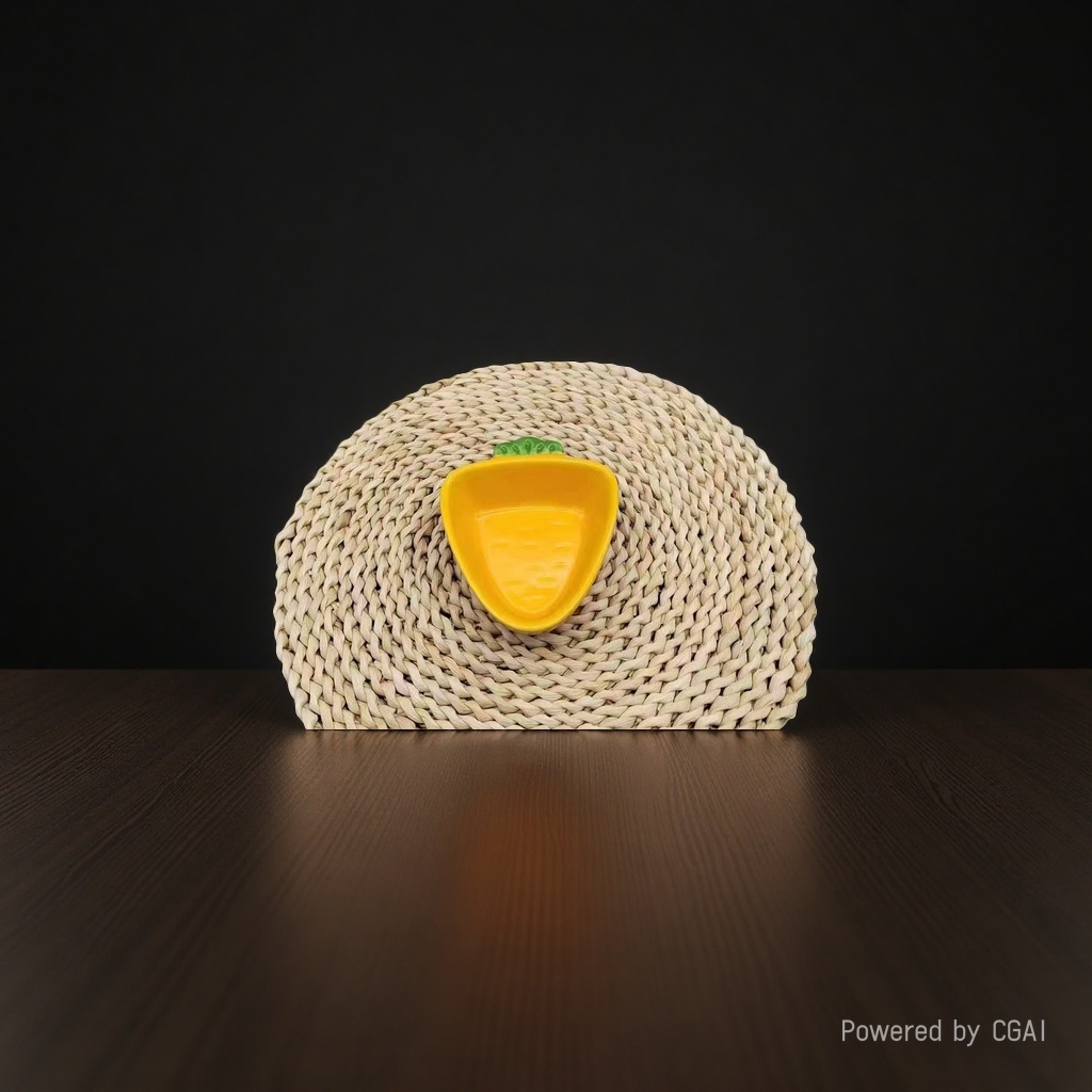 Simulated fruit and vegetable food handicrafts, carrot-shaped ceramic small bowls, simulated bread miniature food toys, simulated fruit refrigerator stickers food toys Specification image