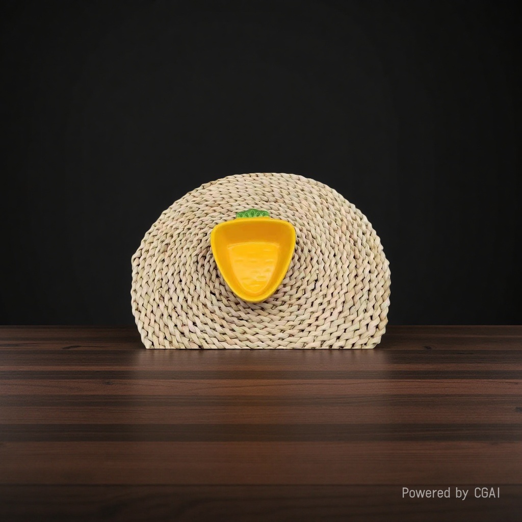 Simulated fruit and vegetable food handicrafts, carrot-shaped ceramic small bowls, simulated bread miniature food toys, simulated fruit refrigerator stickers food toys details Picture