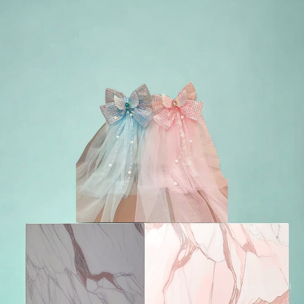 Other hair accessories, bow hair accessories, women's hair accessories, cute hair accessories, Korean-style fashionable hair accessories Specification image