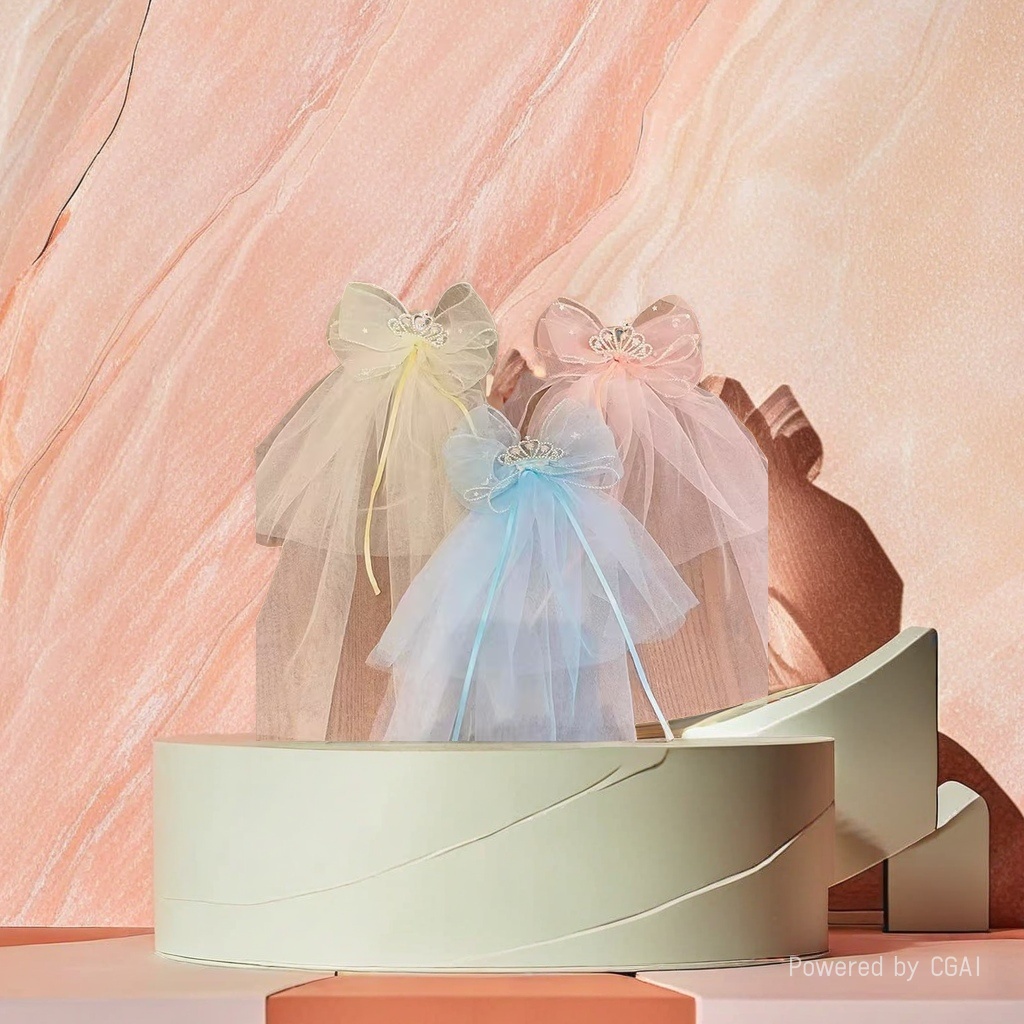 ins Hairband, text, veil, mesh, birthday hat, cake, party scene decoration, girls and children, photo props 111101146