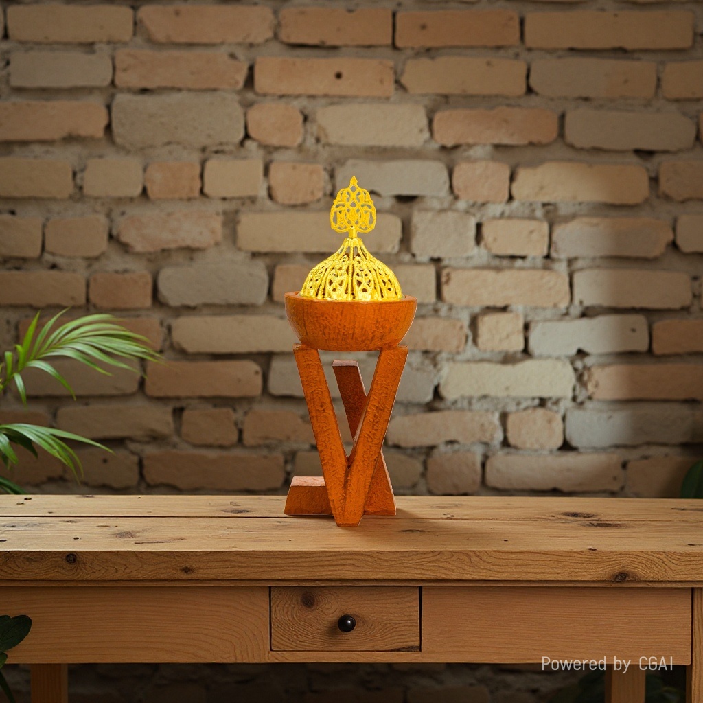 LV Middle East Ceramic incense burner, car incense burner, aroma diffuser, 12cm incense burner Specification image