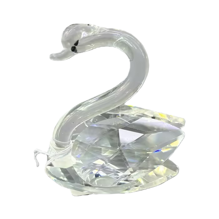 Crystal swan ornaments, creative decorative items, couple living room, wedding gifts, home, TV cabinet, window display, little swan Item Picture