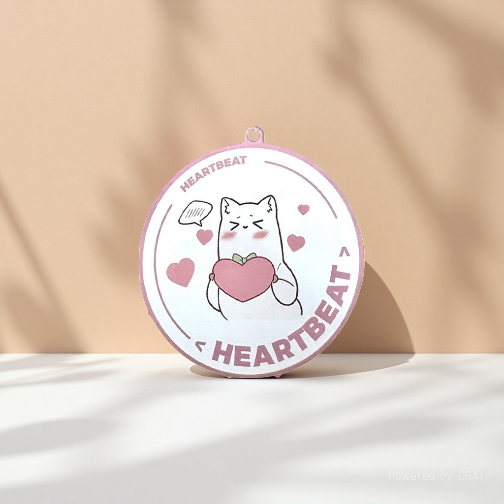 可爱猫咪圆形挂件宠物衣服重工好看绝育服绑带魔术布宠物服饰