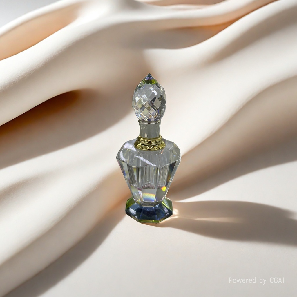 1ml crystal glass perfume bottle, simple and fashionable essential oil colorant bottle, perfume sub-packaging, creative cross-border gift details Picture