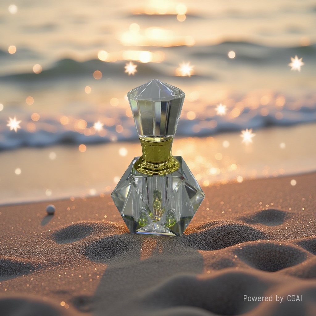 1ML crystal essential oil bottle, perfume bottle, small capacity cosmetic essential oil bottle, perfume dispenser bottle, crystal perfume bottle ornament details Picture