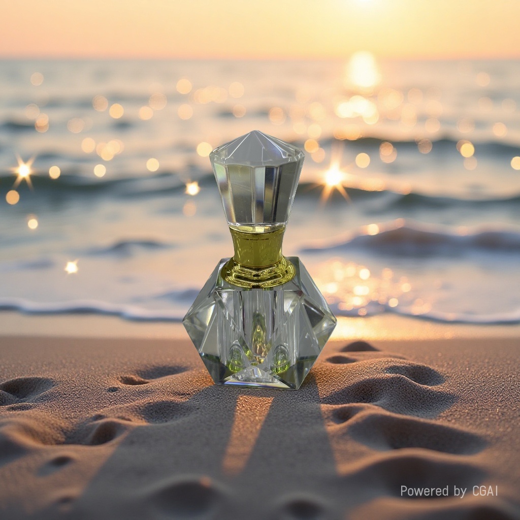 1ML crystal essential oil bottle, perfume bottle, small capacity cosmetic essential oil bottle, perfume dispenser bottle, crystal perfume bottle ornament Application Scenario