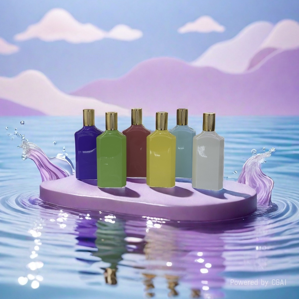 Perfume sub-bottle glass high-end sample bottle press spray 30ml portable large capacity 100ml Application Scenario