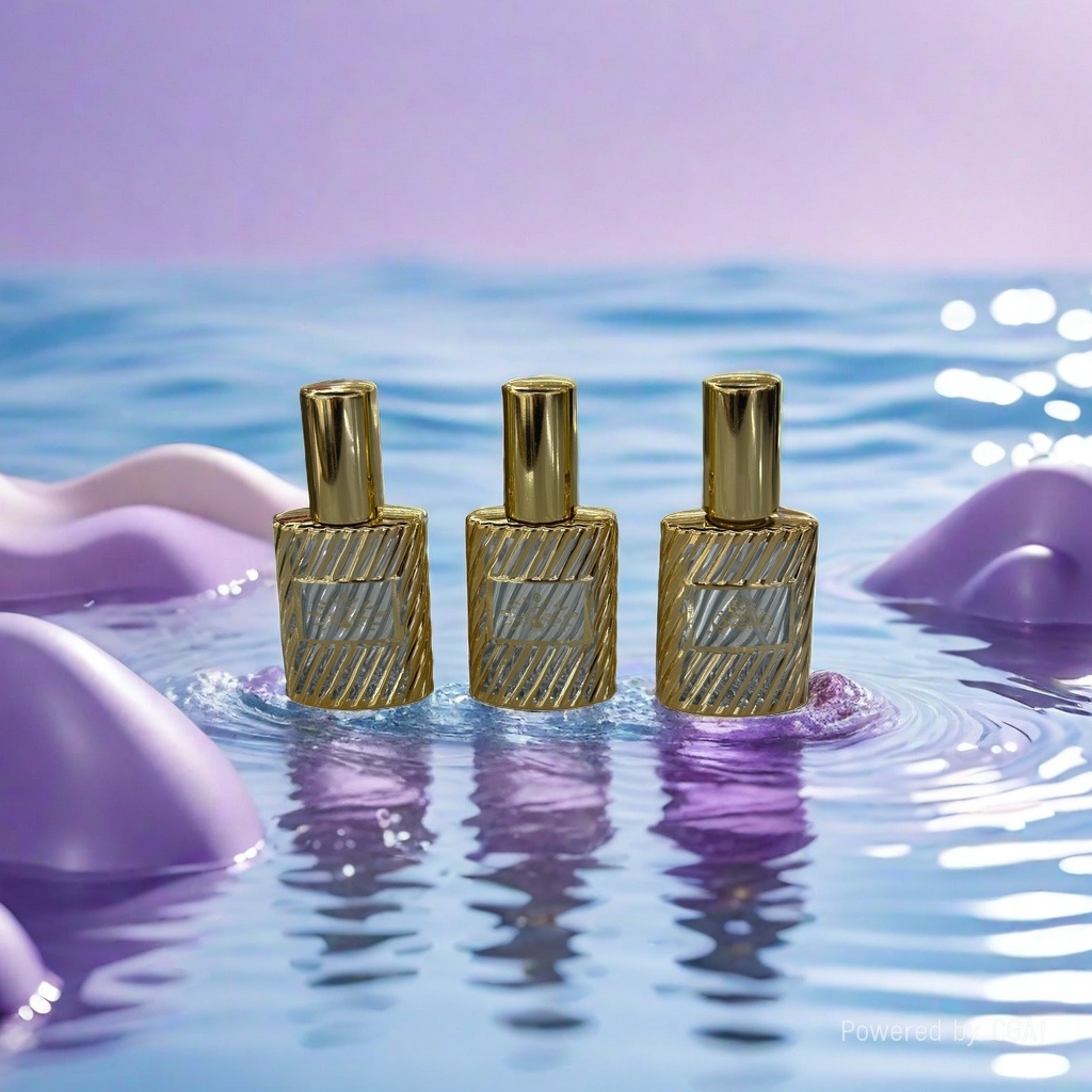 Perfume sub-bottle 12ML high-end portable sample spray bottle, exquisite empty bottle, glass press bottle Specification image