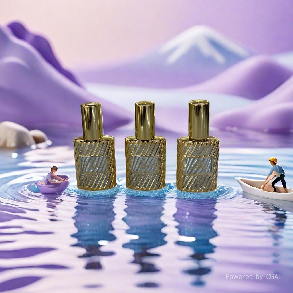 Perfume sub-bottle 12ML high-end portable sample spray bottle, exquisite empty bottle, glass press bottle details Picture