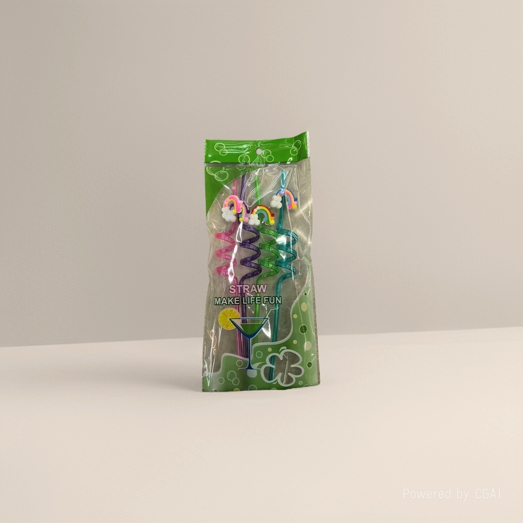 吸管/史丹利/吸管中号/透明吸管/彩色塑料管硬产品图