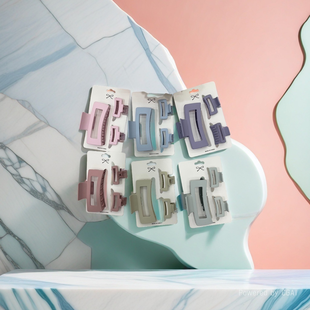 Song Jin pet hair clip, children's hair clip, Song Jin base, fresh and cute hair clip Application Scenario