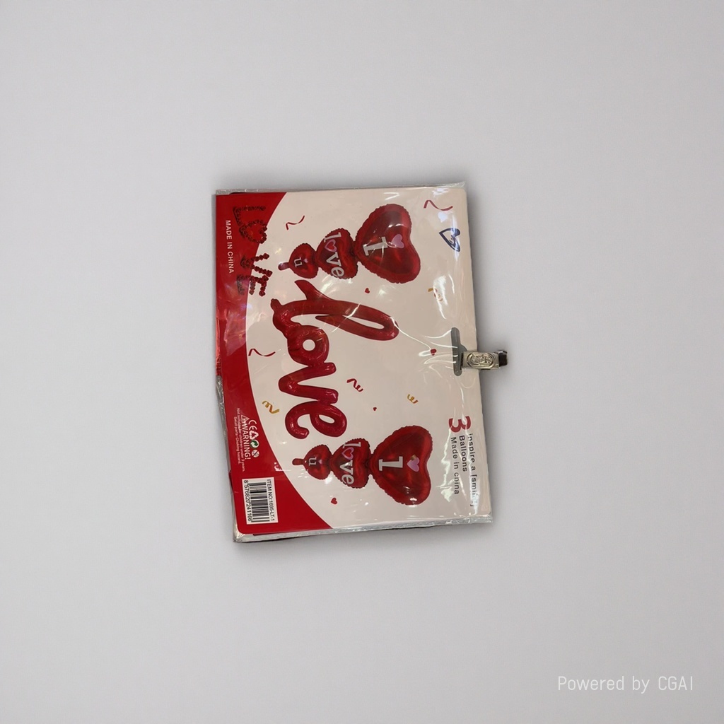 Red I Love U birthday aluminum film Balloon Ceremony decoration bouncy balls Application Scenario