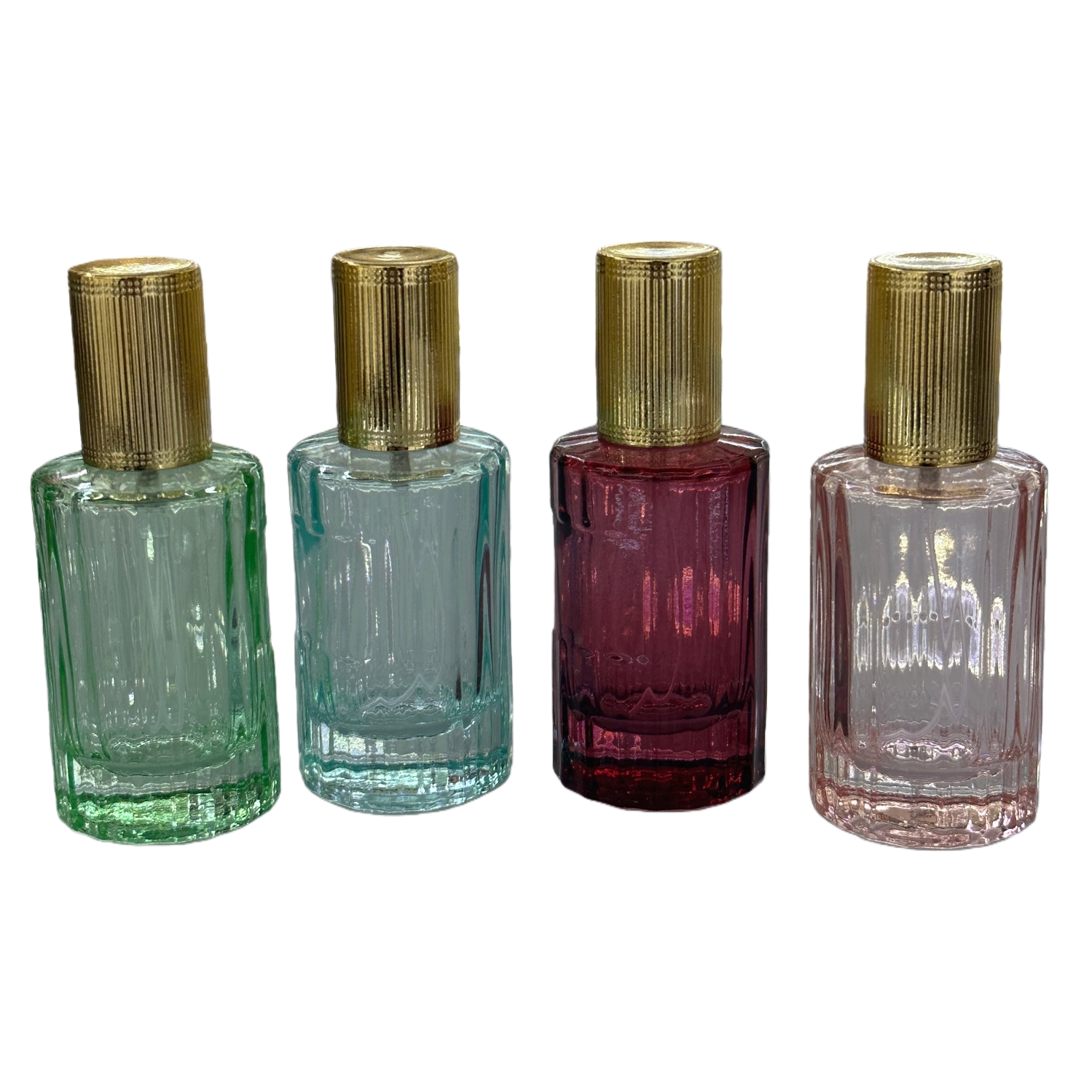 30ML high-end perfume bottle, colorful perfume dispenser bottle, screw-top spray bottle, cosmetic refill spray bottle Item Picture