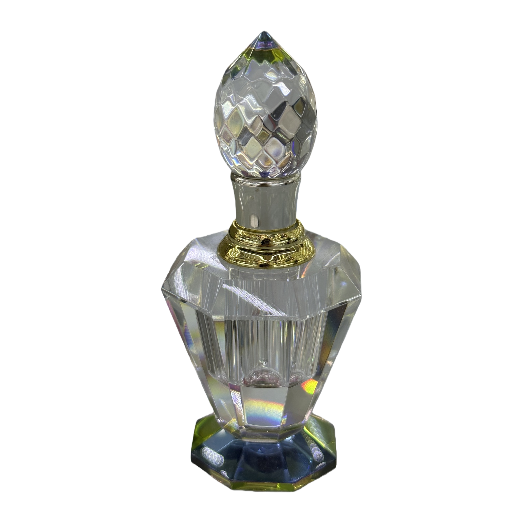 1ml crystal glass perfume bottle, simple and fashionable essential oil colorant bottle, perfume sub-packaging, creative cross-border gift Item Picture