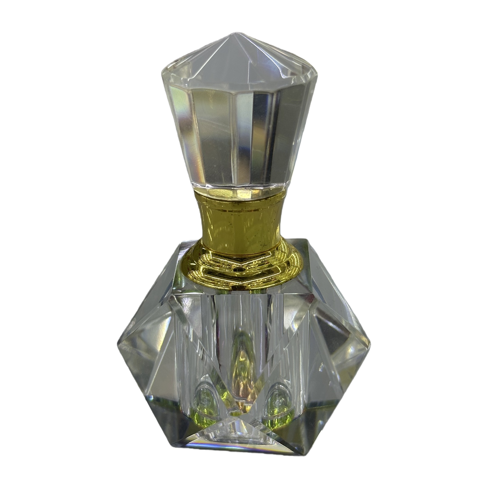 1ML crystal essential oil bottle, perfume bottle, small capacity cosmetic essential oil bottle, perfume dispenser bottle, crystal perfume bottle ornament Item Picture