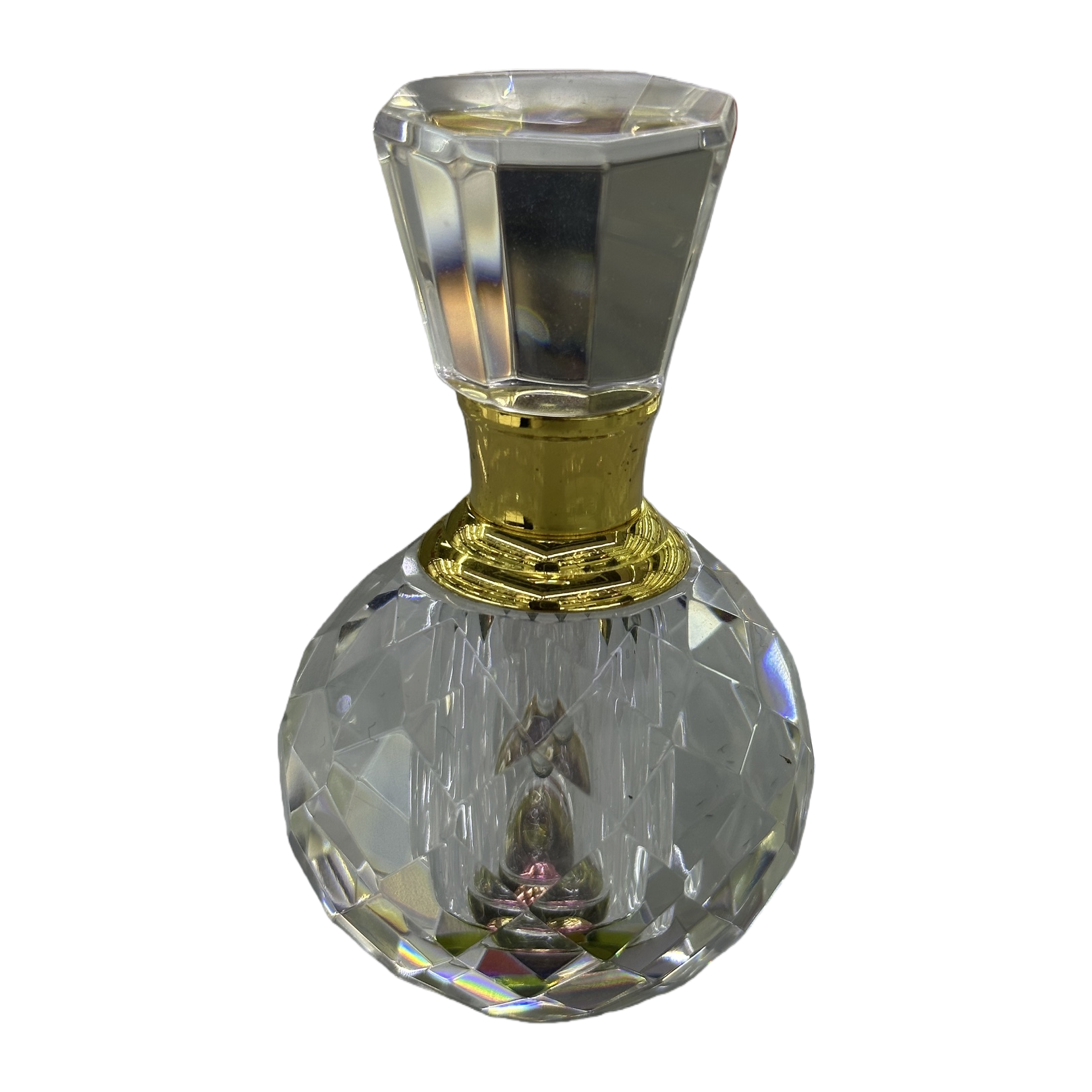 1ML crystal essential oil bottle, perfume bottle, small capacity cosmetic essential oil bottle, perfume dispenser bottle, crystal perfume bottle Item Picture