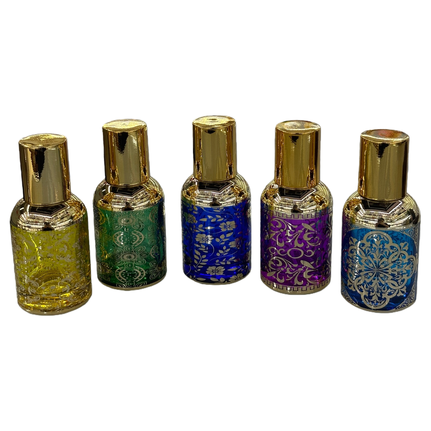 30ml screw-mouthed perfume bottle, empty cylindrical bottle, small capacity portable glass perfume bottle, lotion bottle Item Picture