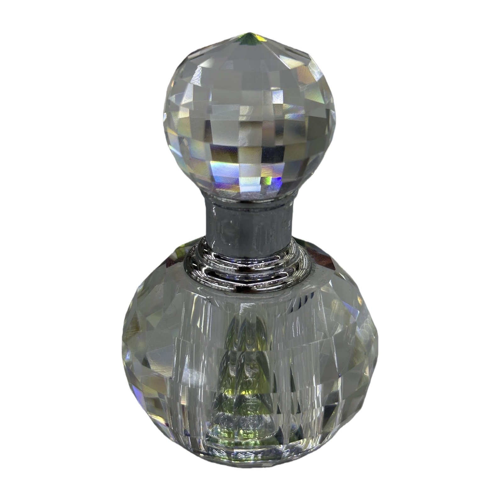 1ml crystal glass perfume bottle in stock, simple and fashionable essential oil colorant bottle, perfume portioning, creative cross-border gift Item Picture