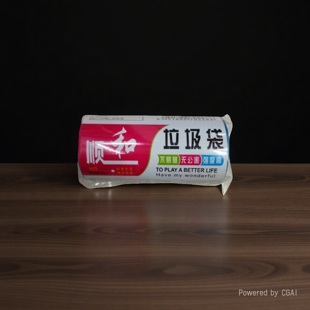 45*50点断式垃圾袋购物袋灰色塑料袋袋子日用百货