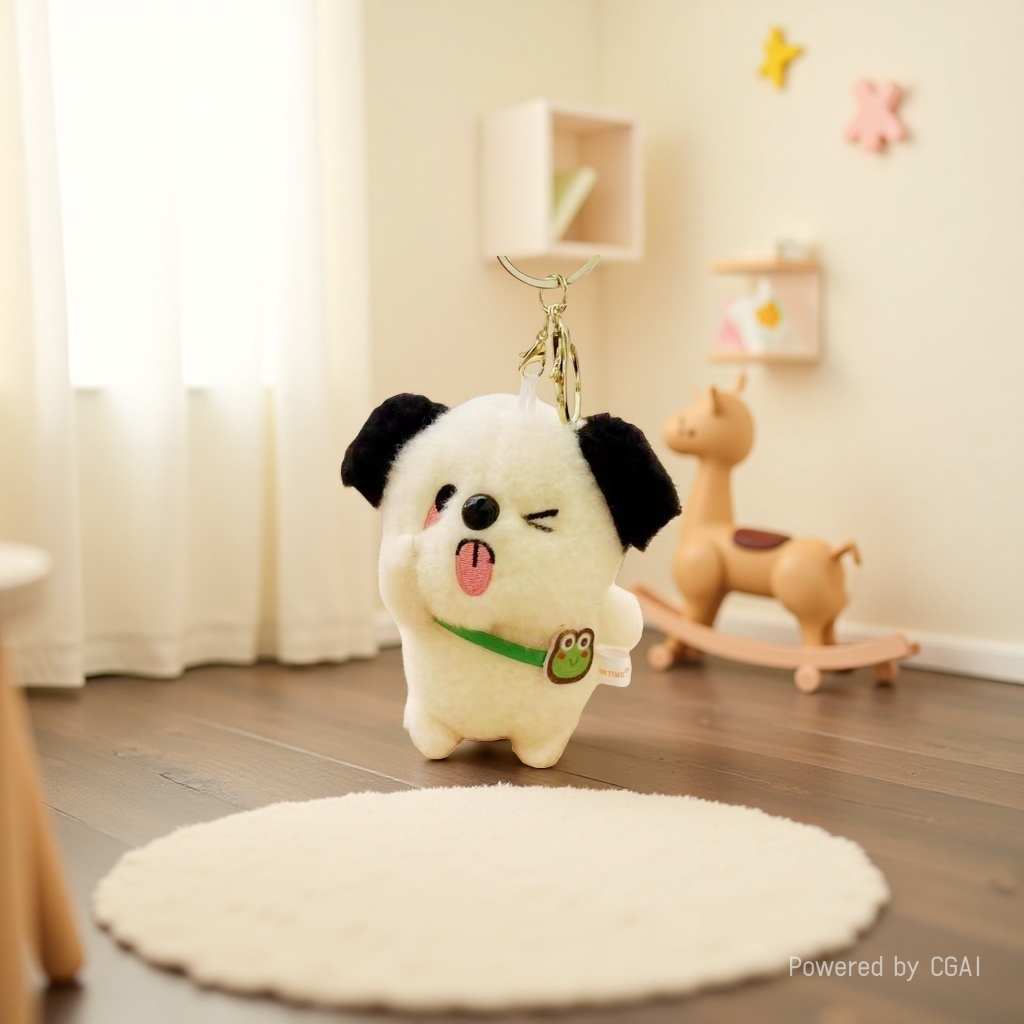 A unique and cool plush toy pendant, a backpack in the shape of a cute puppy Application Scenario