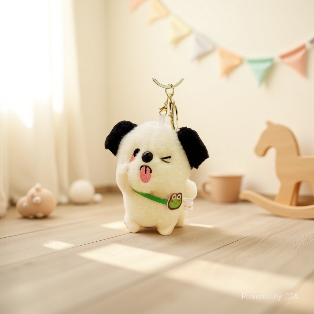 A unique and cool plush toy pendant, a backpack in the shape of a cute puppy